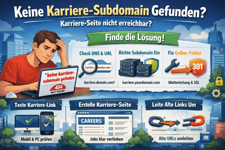 keine karriere-subdomain gefunden