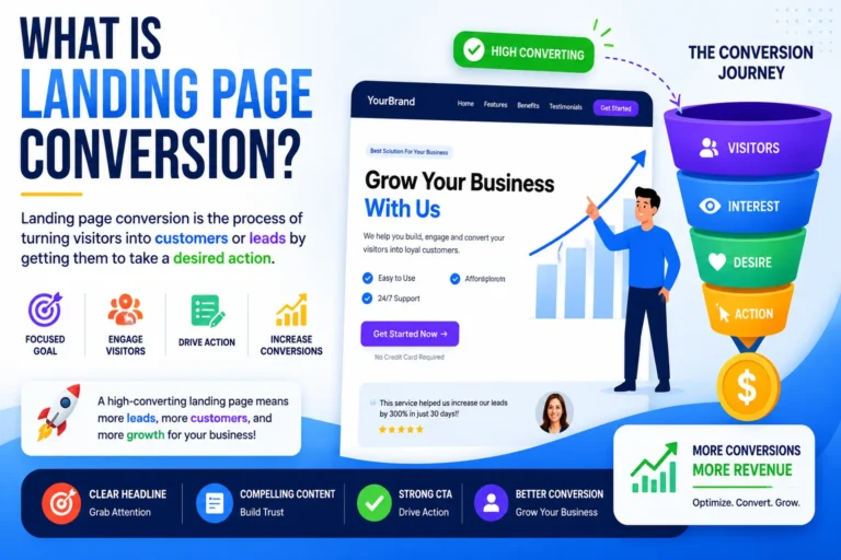 What Is a Landing Page Conversion