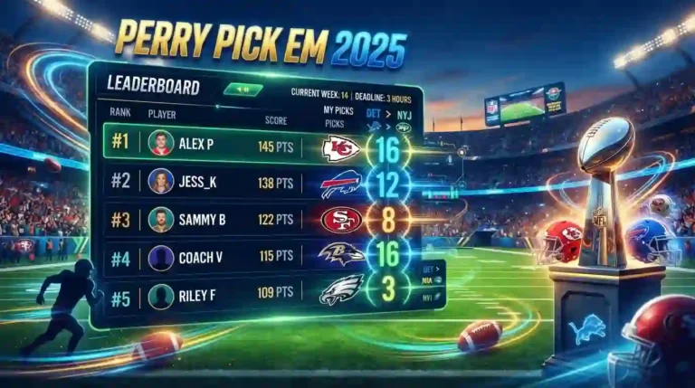 NFL Perry Pick Em