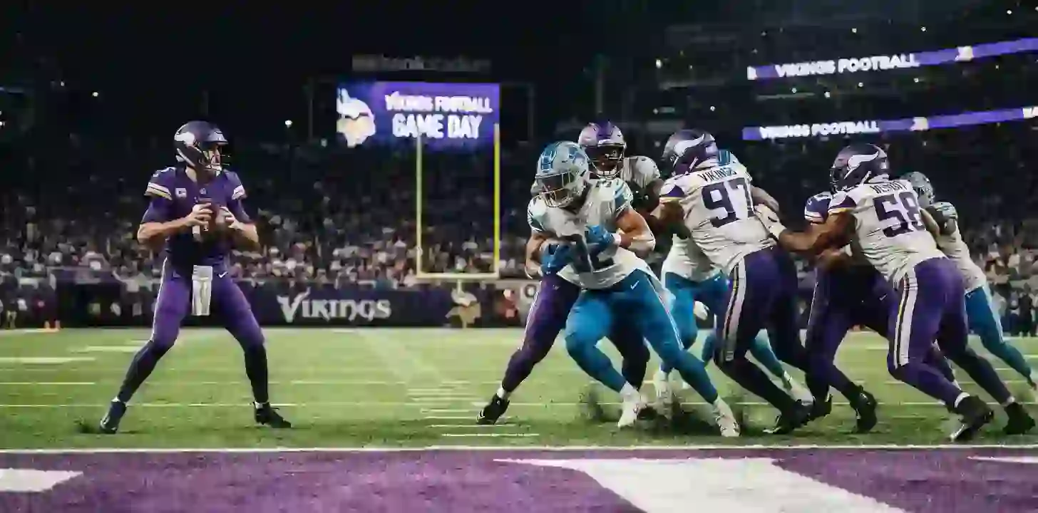Minnesota Vikings vs Detroit Lions Match Player Stats