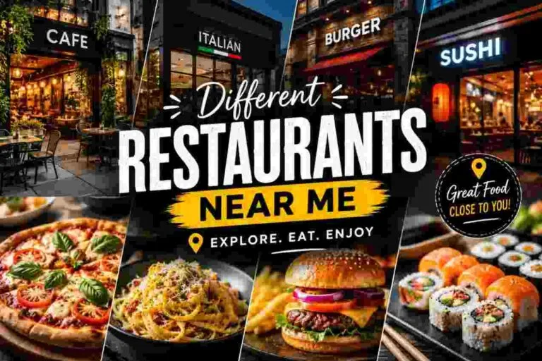 Different Restaurants Near Me