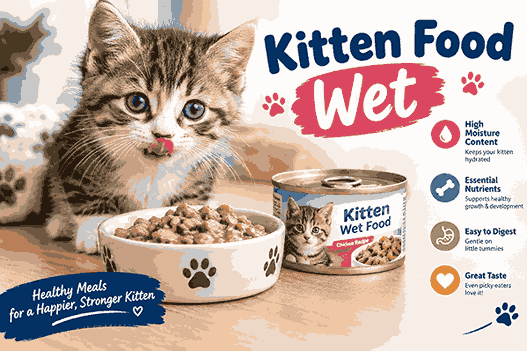 Kitten Food Wet