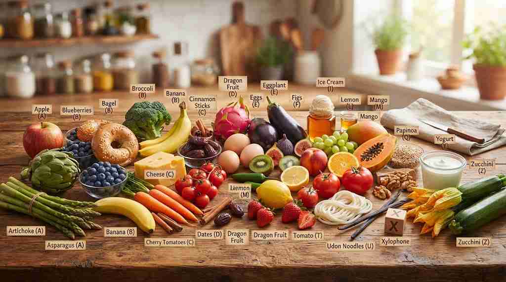 Food That Starts With Az
